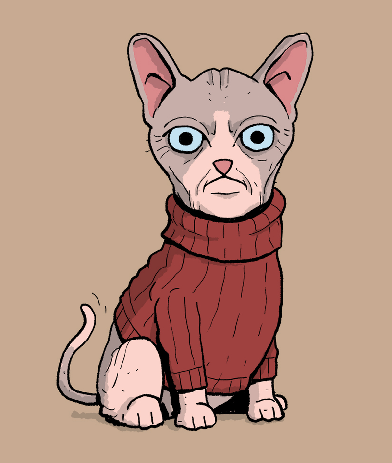 Illustration for article titled Here’s Fargo season two in cartoon-cat form